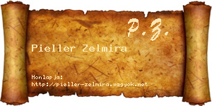 Pieller Zelmira névjegykártya
